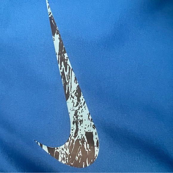 Nike Dri Fit Blue Hoodie 2T - Picture 2 of 5